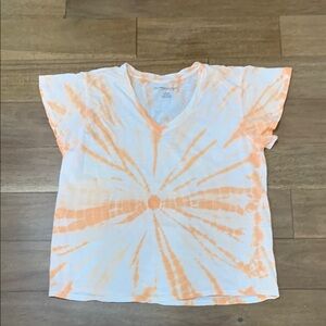 Orange Tie-Dye T-Shirt Size L